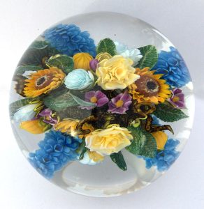 Lilac Bouquet Orb by David Graeber